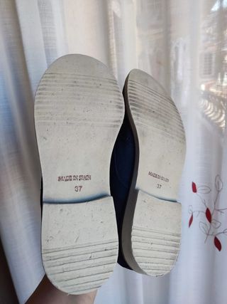 Zapatos niño de comunión.