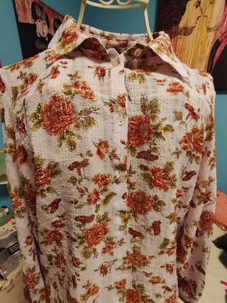 Blusa Zara flores