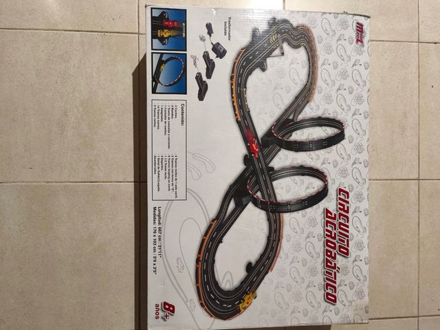Scalextric circuito acrobatico