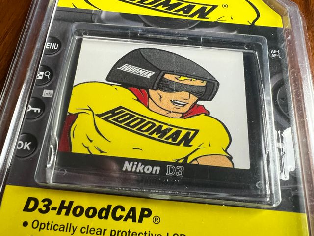 Hoodman Protector plastico duro LCD Nikon D3