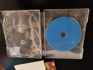 El Rey León. Steelbook. Blu-ray. 3D y 2D.