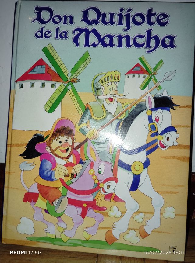 Libro Infantil Don Quijote de la Mancha