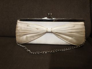Bolso de mano blanco