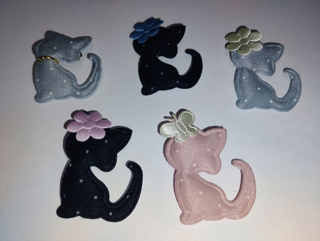 Broches de gatitos 