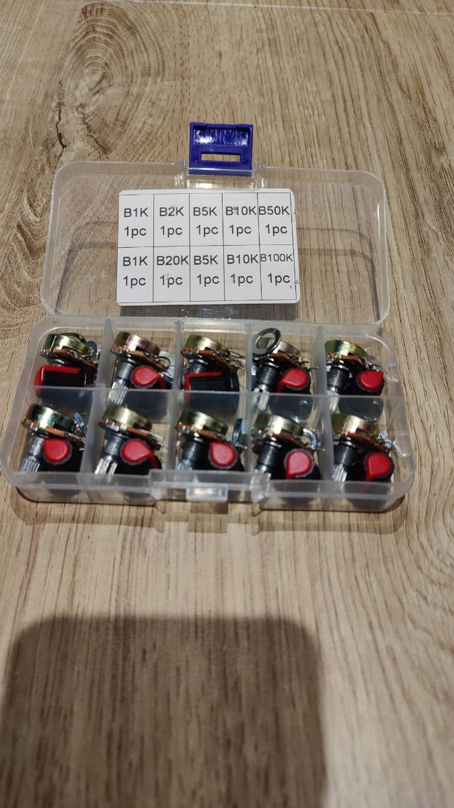 Potenciómetros lineal