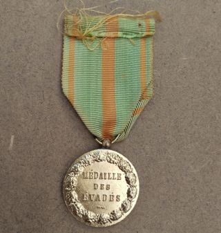 Medalla francia evadidos WWII