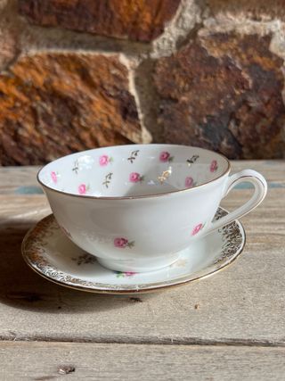 TAZA PARA TE LIMOGES PORCELAIN