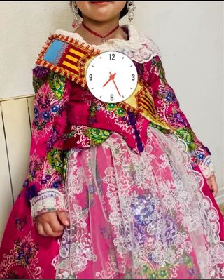 Traje de fallera niña completo como nuevo