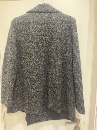 Abrigo lana Amichi gris talla XL
