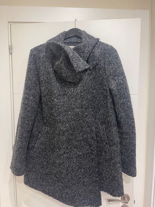 Abrigo lana Amichi gris talla XL