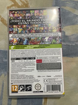 Juego nintendo switch super Smash Bros ultimate