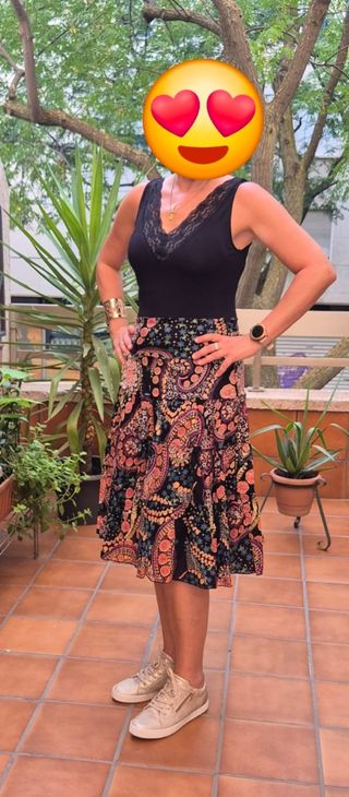 Falda vuelo
