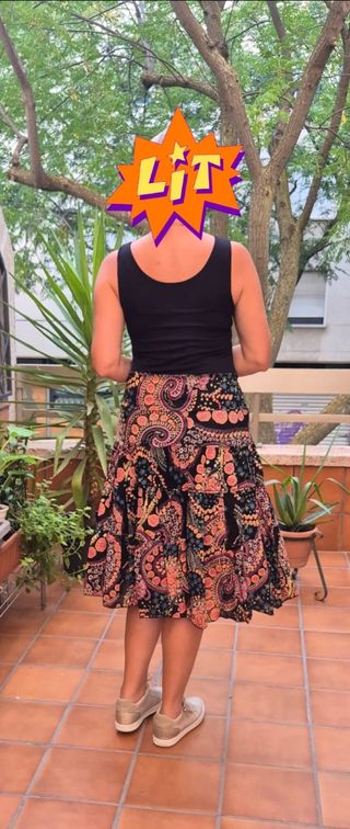 Falda vuelo