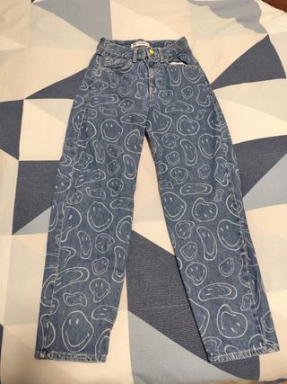 Pantalón vaquero Smiley.