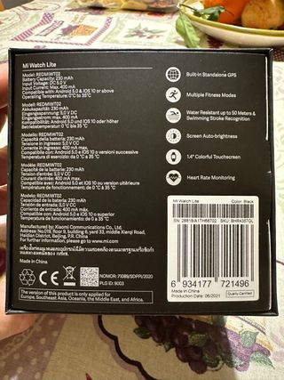 XIOAMI Whatch MI LITE Smart 