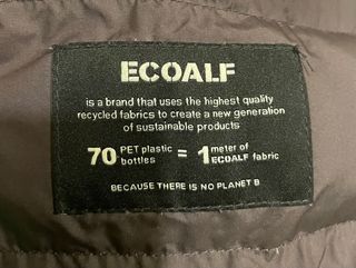 Abrigo plumas Ecoalf mujer