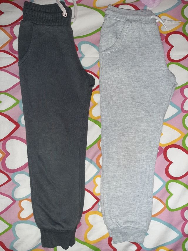 Dos pantalones de chándal 3 - 4 años