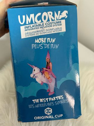 Disfraz de unicornio inflable