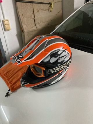 Casco moto de campo.Talla S.