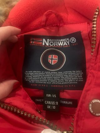 Cazadora Geographical Norway caballero