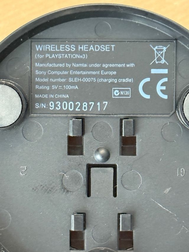 Auricular y micrófono PS3