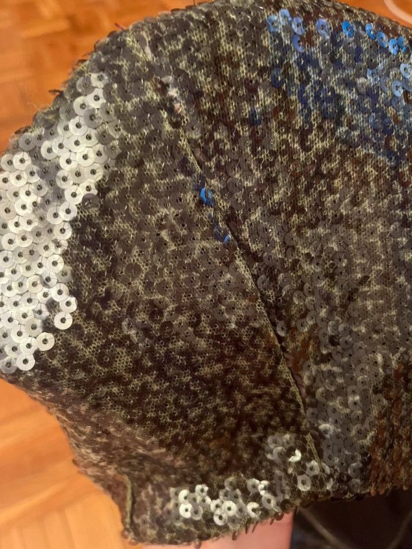 Conjunto de fiesta lentejuelas verde oscuro