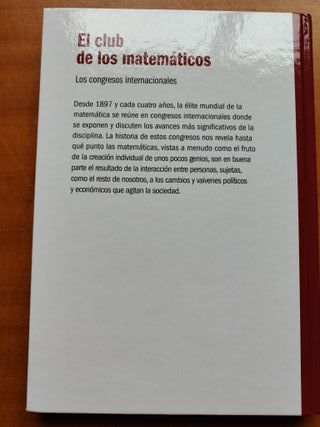 El club de los matemáticos. Guillermo Curbera.