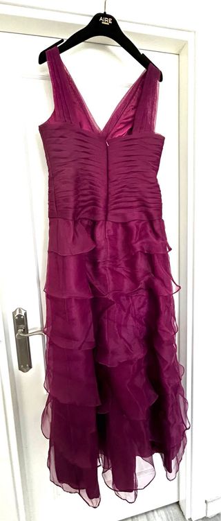 Vestido de fiesta madrina Aire Barcelona