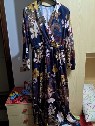 Vestito lungo fantasia