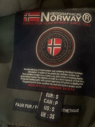 Cazadora Geographical Norway caballero
