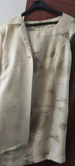 Conjunto de vestido y chaqueta mujer