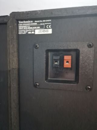 Altavoces Technics modelo sb- ch 570