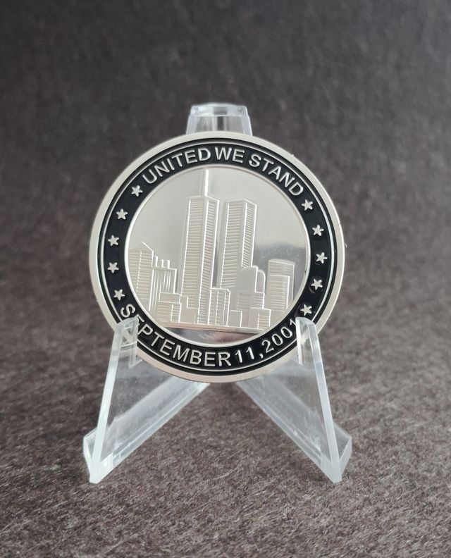 Moneda conmemorativa atentados World Trade Center