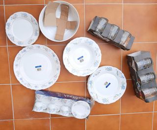 Auténtica Vajilla Vintage Harmonia