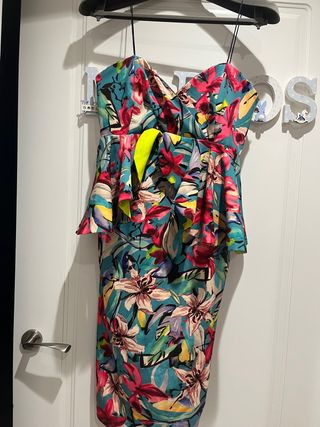 Vestido midi invitada evento fiesta