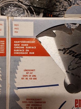 DISCO DE CORTE DE MADERA