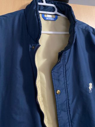 chaleco de hombre marca decath XLlon