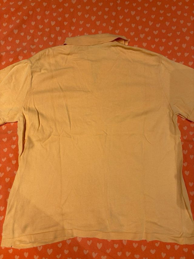 Camisa Zara naranja pastel