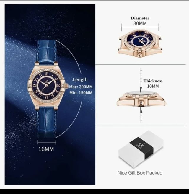 NUEVO‼️Reloj correa cuero