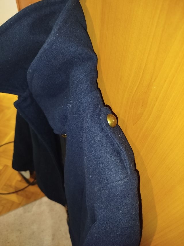 Abrigo azul marino