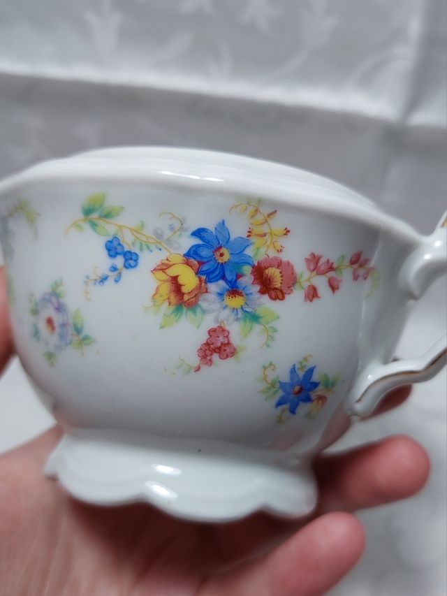 Zuccheriera porcellana vintage