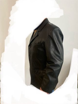 Chaqueta hombre piel