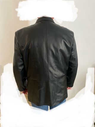 Chaqueta hombre piel