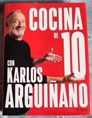 Libro Cocina de 10 con Arguiñano, Planeta nov 2023