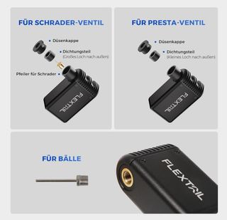 Inflador de Bicicleta Ultraligero