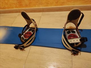 Tabla snowboard y fijaciones Rosignol 