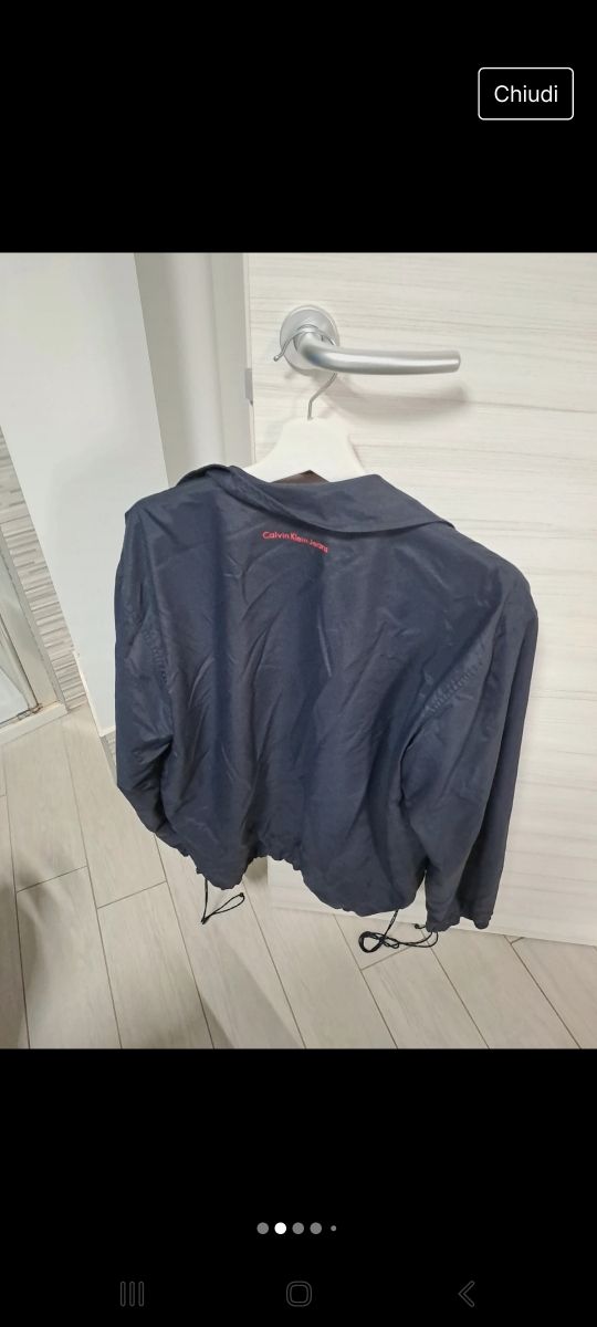 Calvin Klein Giacca a Vento Tg XL