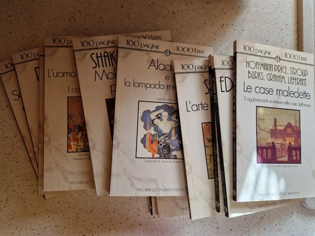 47 libri Tascabili Newton