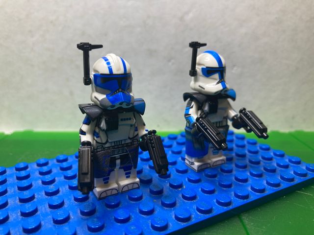 Lego compatible Star Wars Clones Alpha y Seven