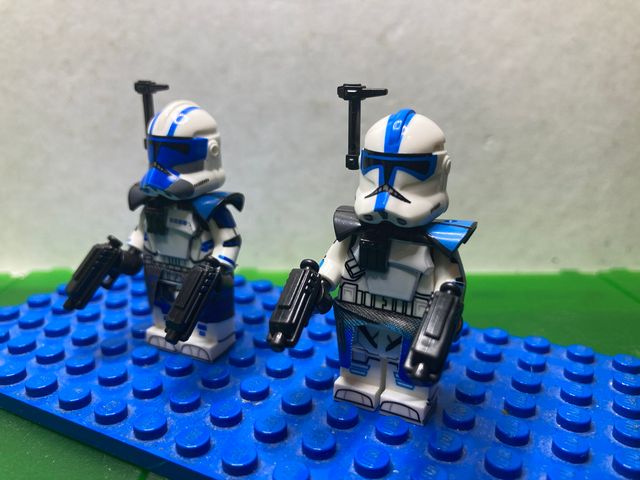 Lego compatible Star Wars Clones Alpha y Seven